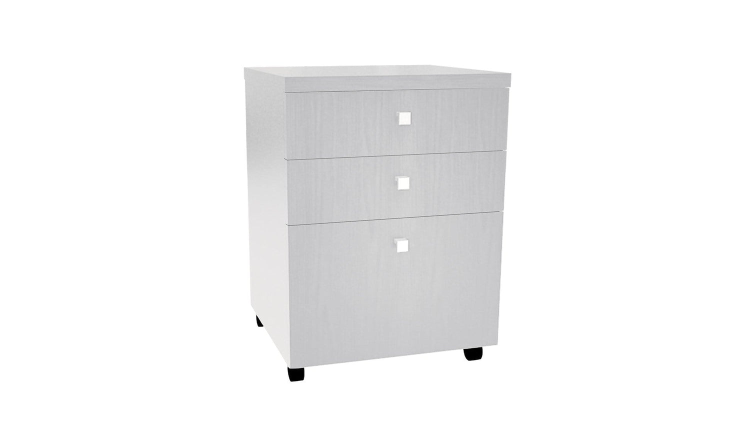 Filing and Storage Ivory Mobile Drawer Unit