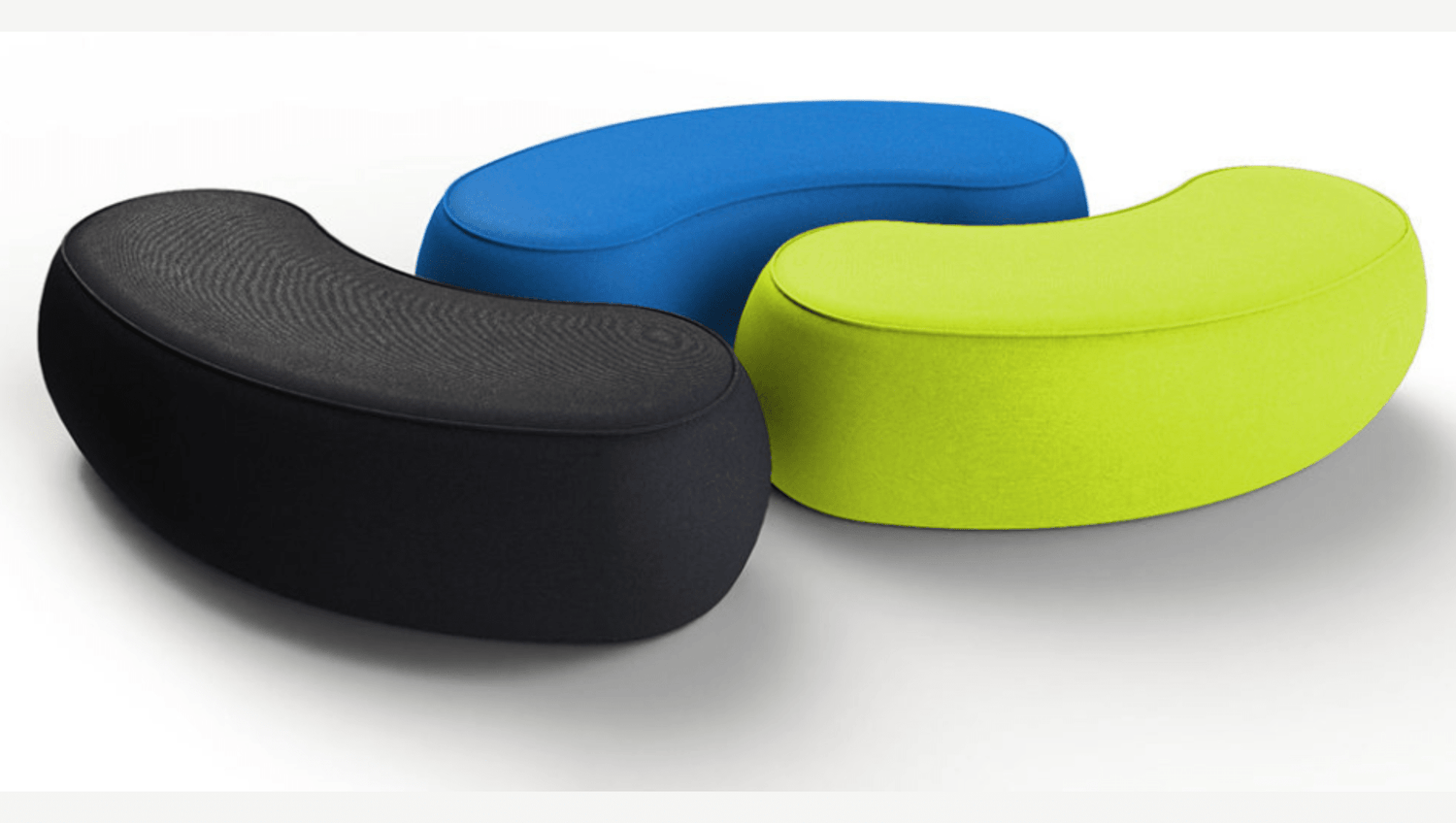 Soft Seating Jelly Bean Ottoman
