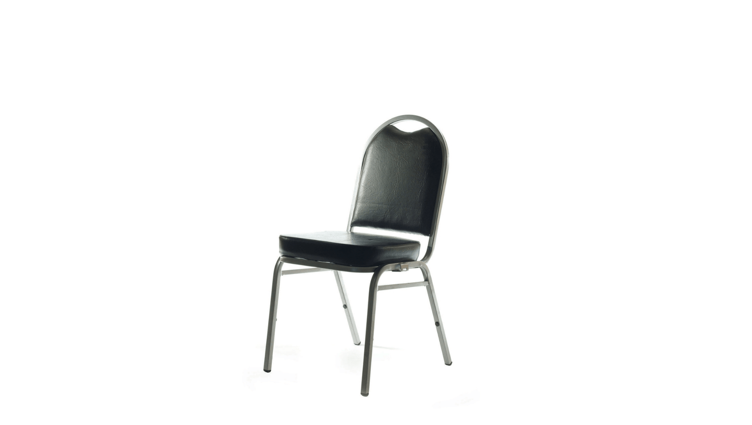 Seating Black PU Klub Chair