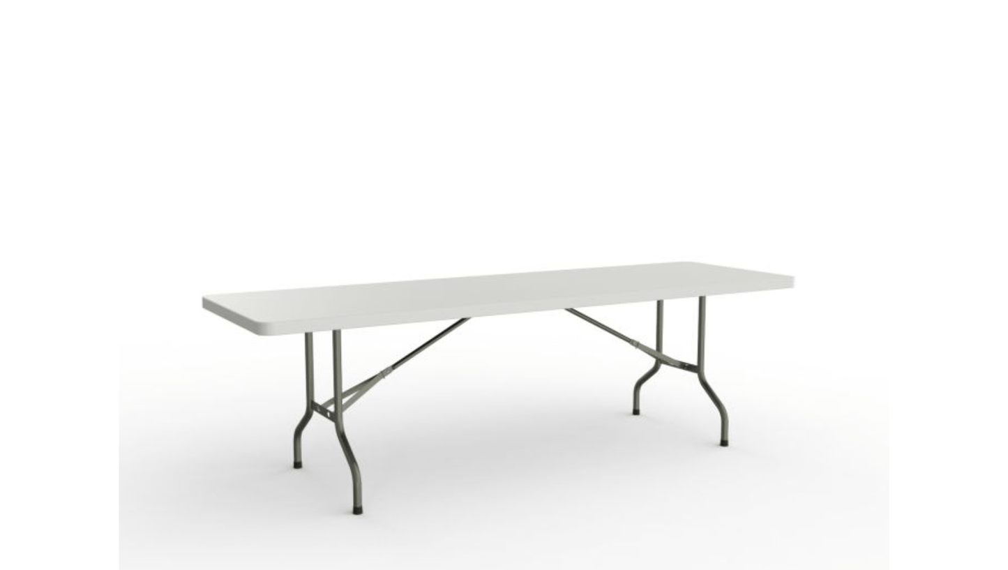 Tables 2400 x 760 Rectangle Life Folding Table