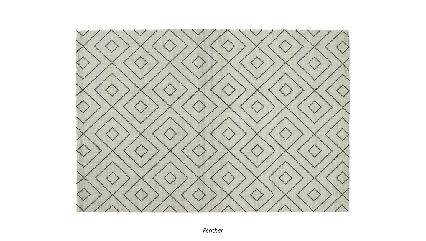 Accessories Feather - 1.6 M x 2.3 M Makalu Rug