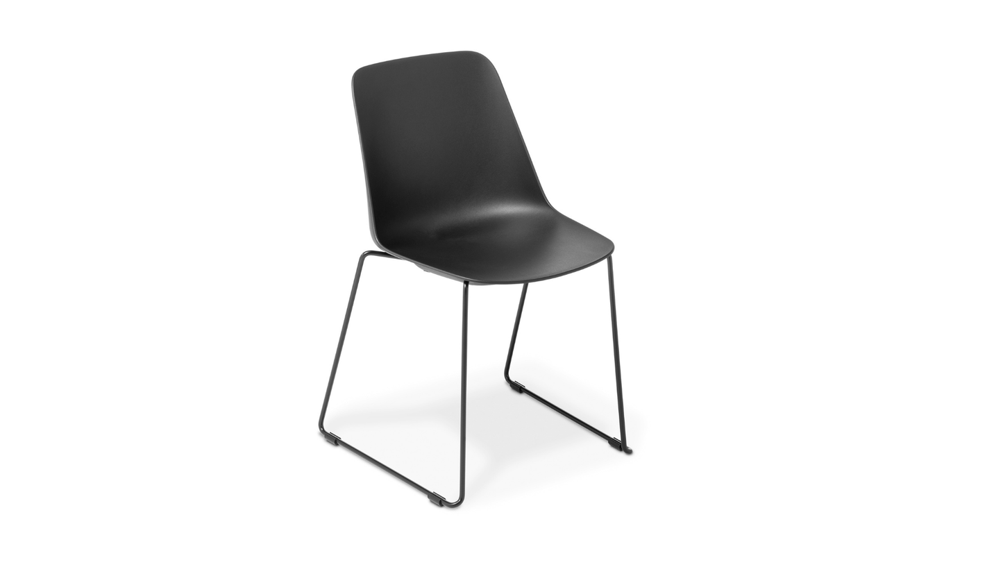 Seating Standard Seat / Sled / Black Max Chair