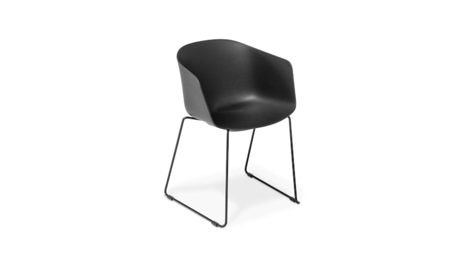 Seating Standard Seat / Sled / Black Max Tub Chair