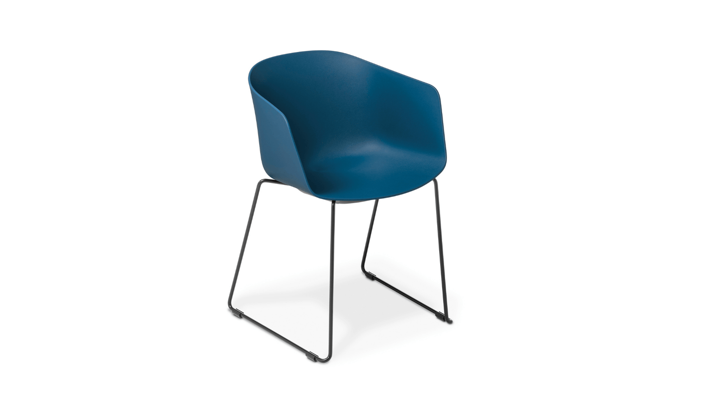 Seating Standard Seat / Sled / Classic Blue Max Tub Chair