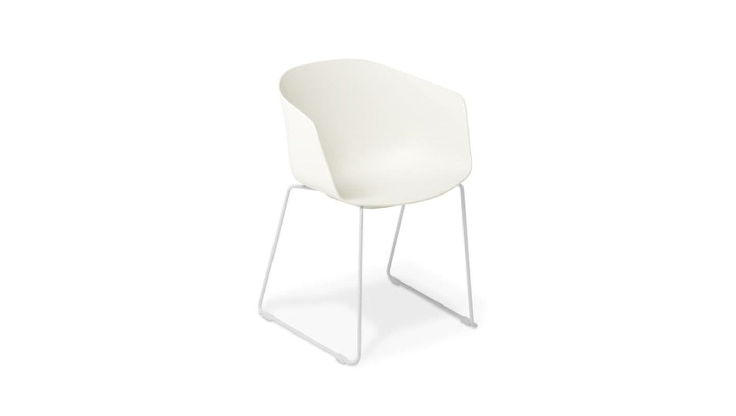 Seating Standard Seat / Sled / White Max Tub Chair