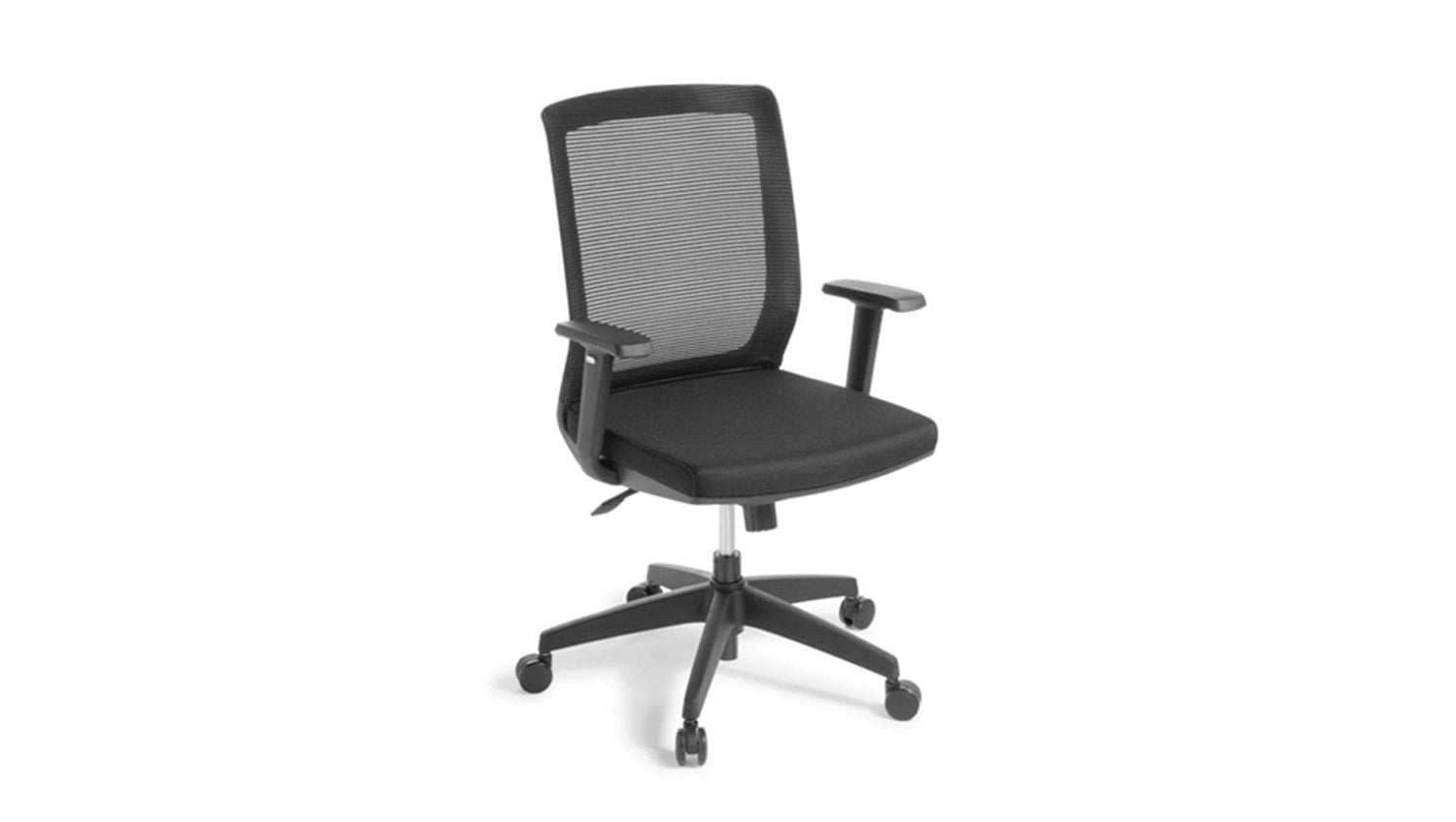 Seating Black / Standard black / With Arms Media Boardroom