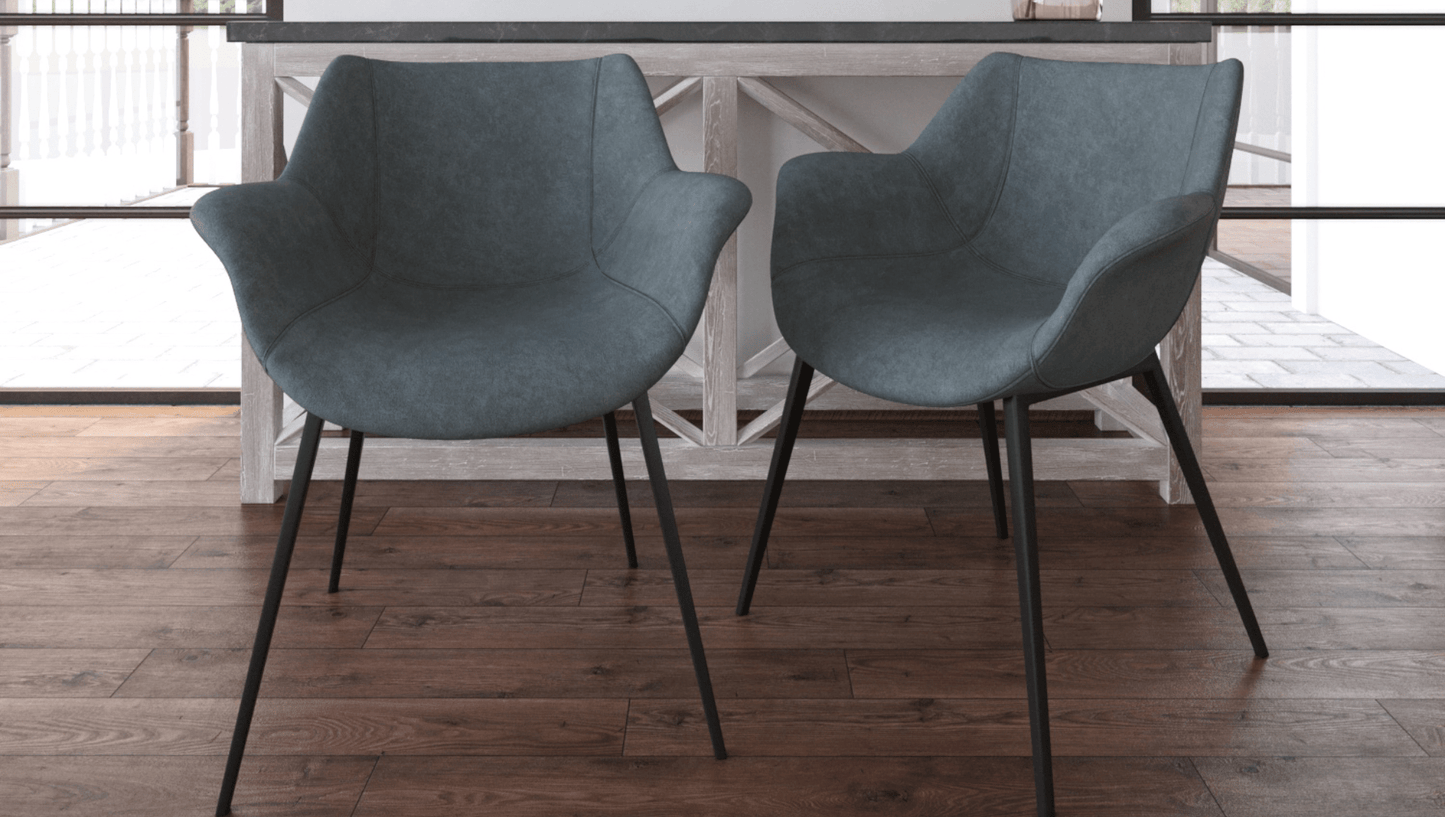 Plush dining chairs hotsell