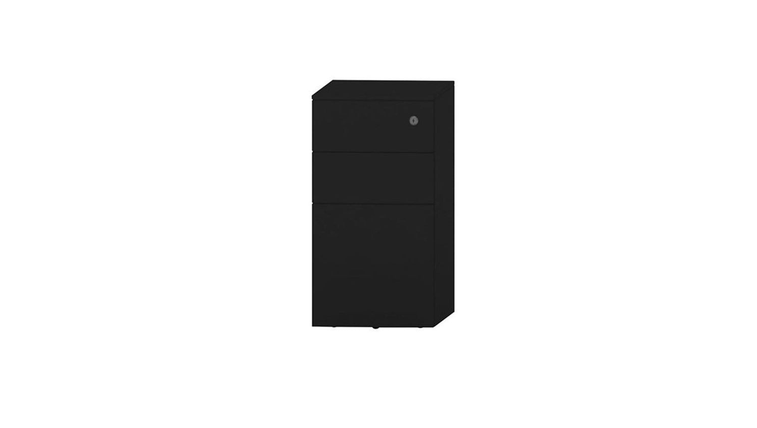 Filing and Storage Black Metalicon Slim Mobile