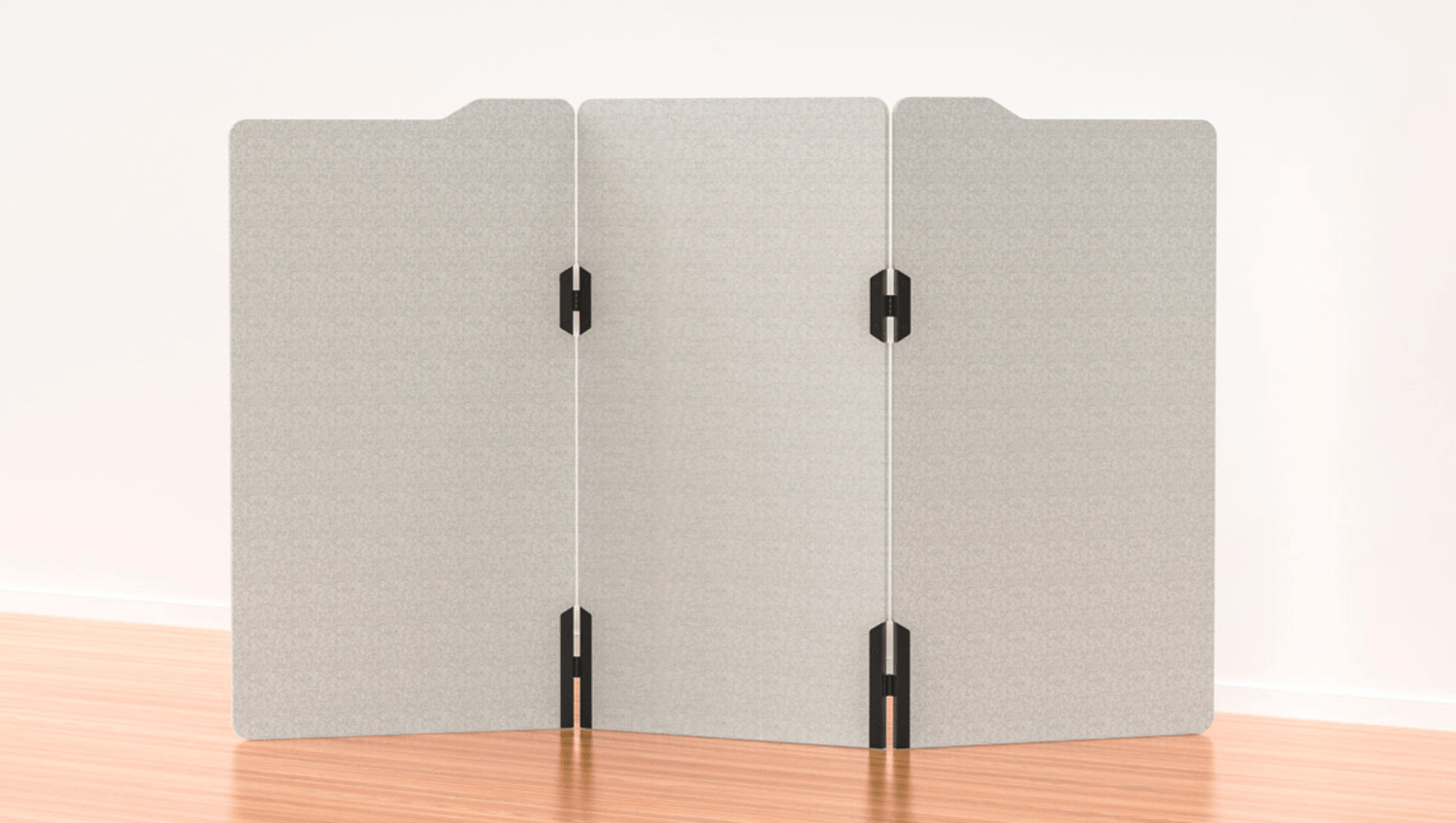 Partitions Milford Freestanding Partition 3 Panels