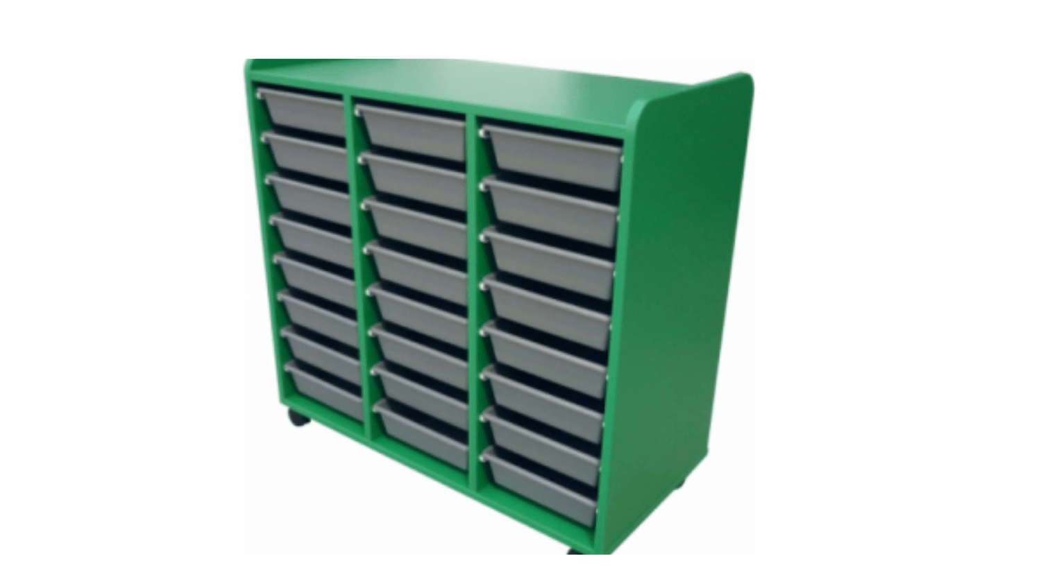 Filing and Storage 1200mm x 420mm x 800mm Mobile Tote Storage