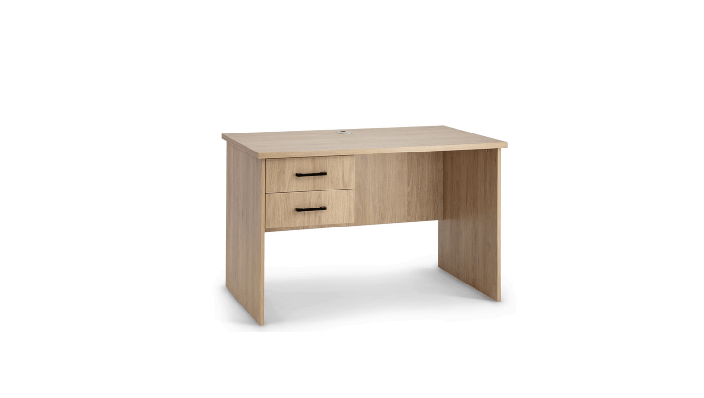 Desks Straight desk with drawers - 1200W Oki Range