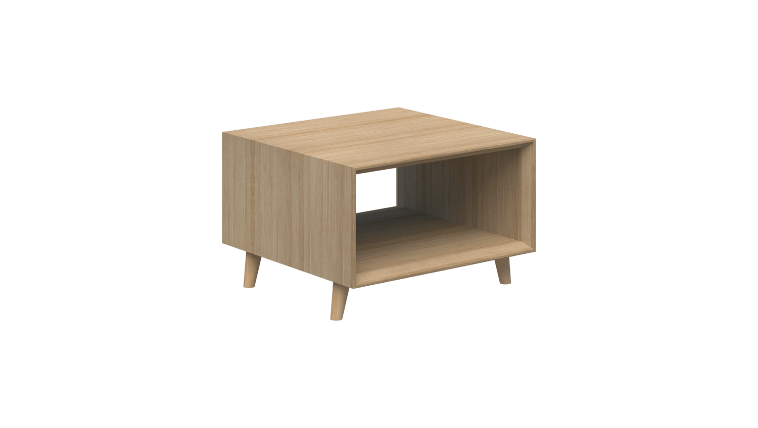 Tables 600L / Classic Oak Oslo Box Coffee Table