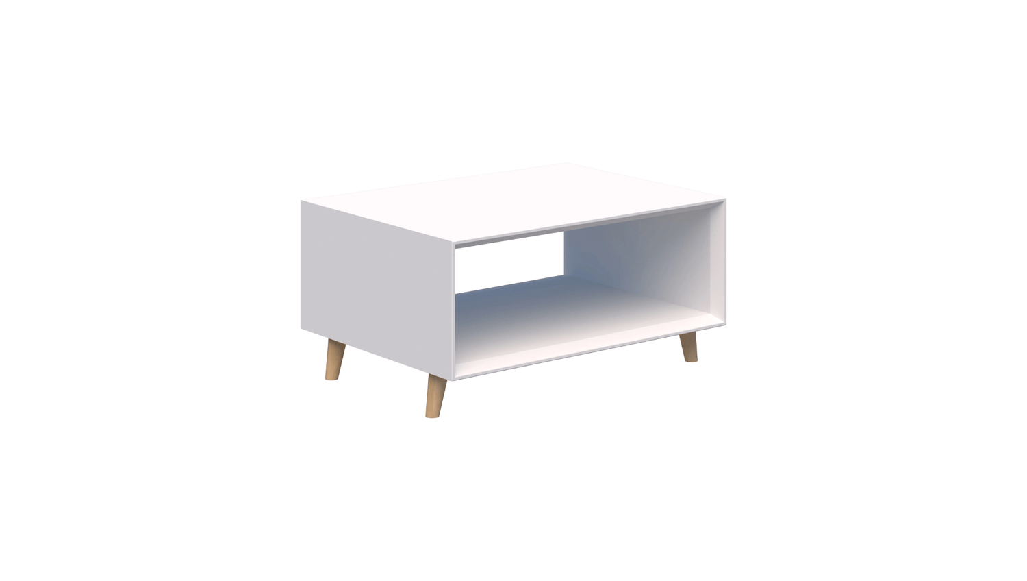 Tables 800L / Snow Oslo Box Coffee Table