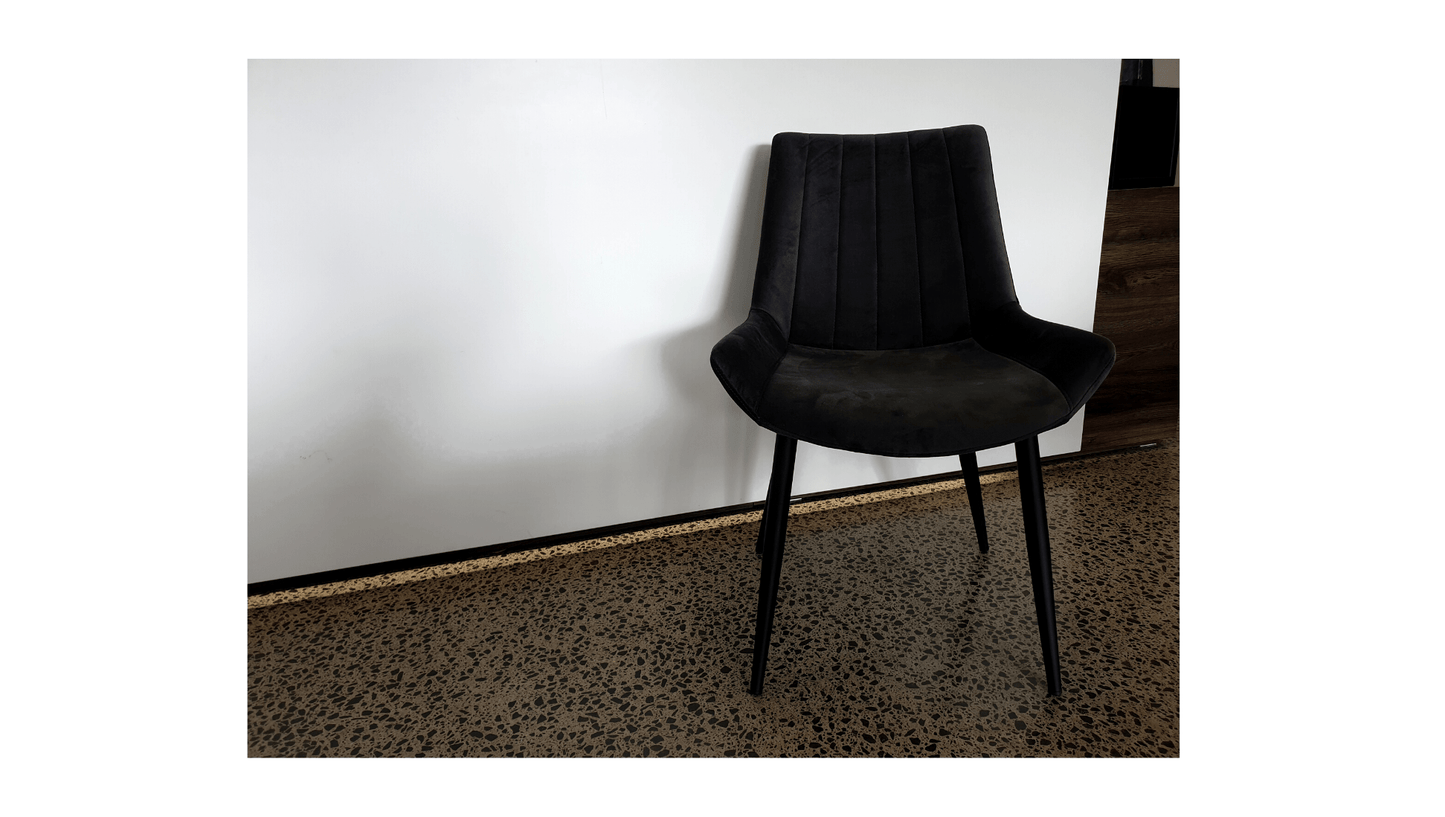 Seating Plush Charcoal Palermo Chair