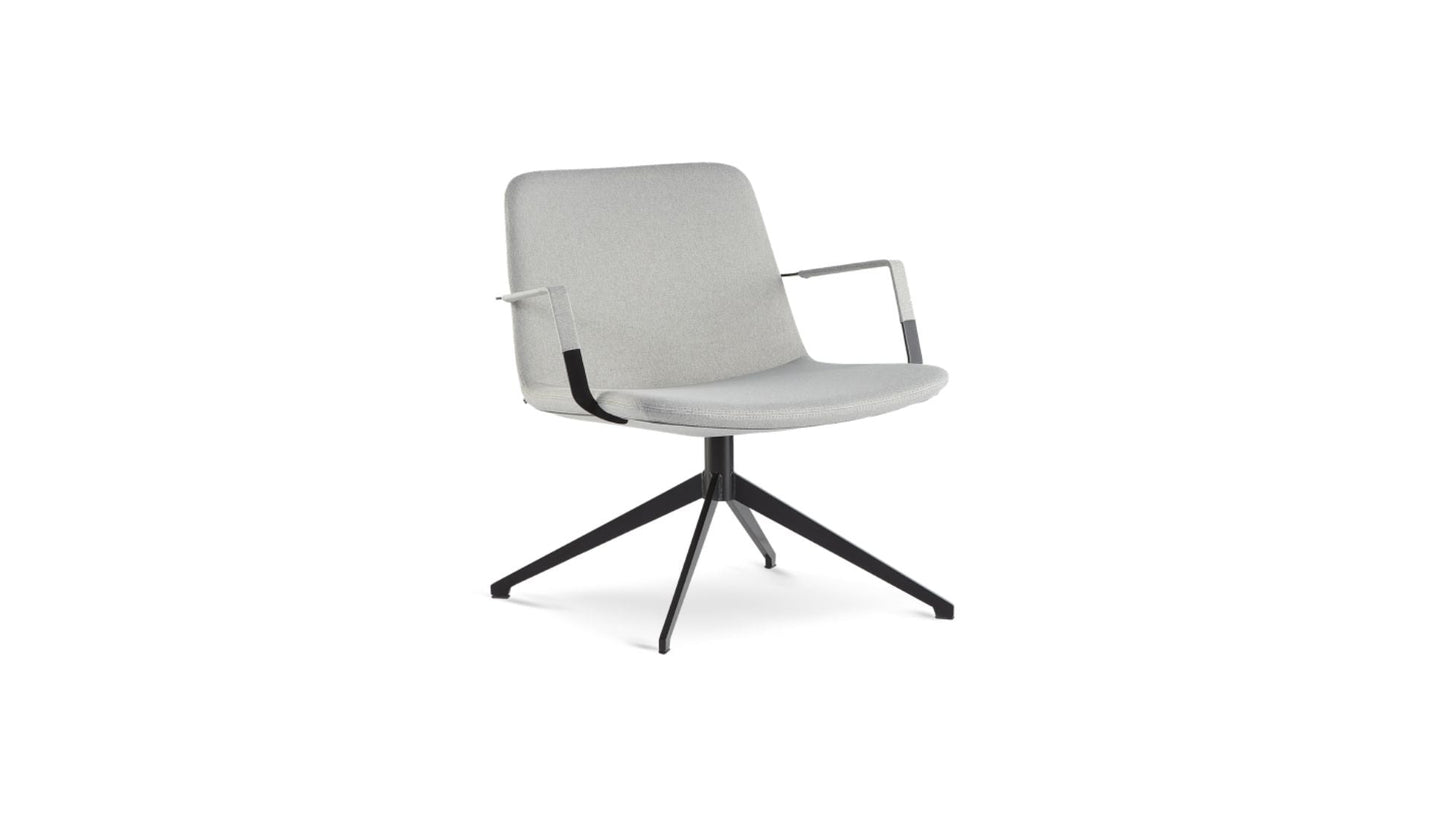 Seating Pera lounge metal swivel chair