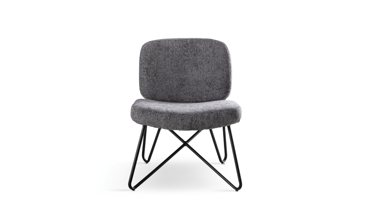 Soft Seating Anthracite Piza Chair