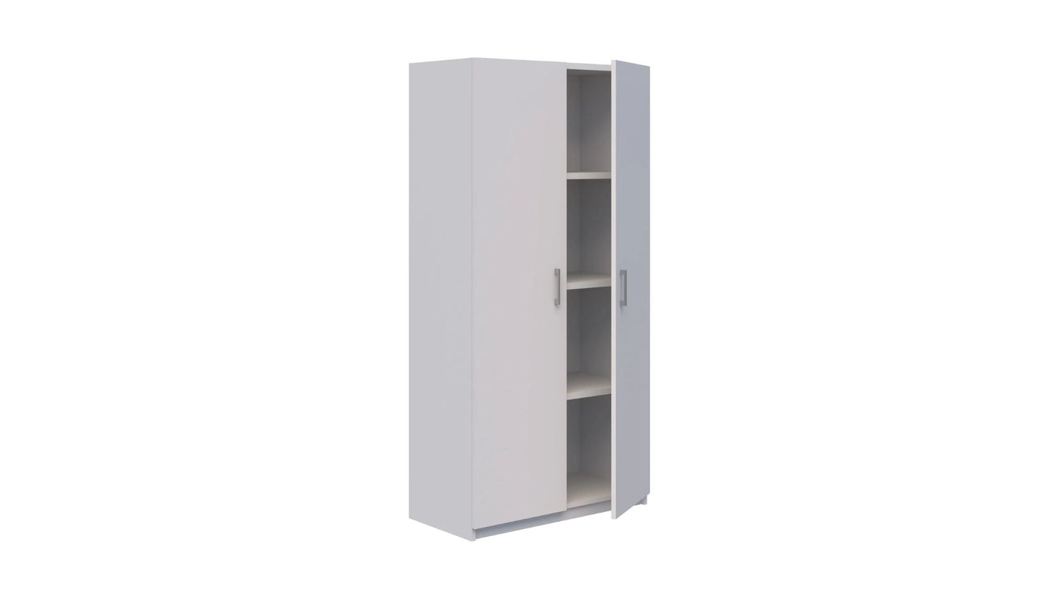 rapid cabinet White / 1800 x 900 / Non Locking Rapid Cabinet