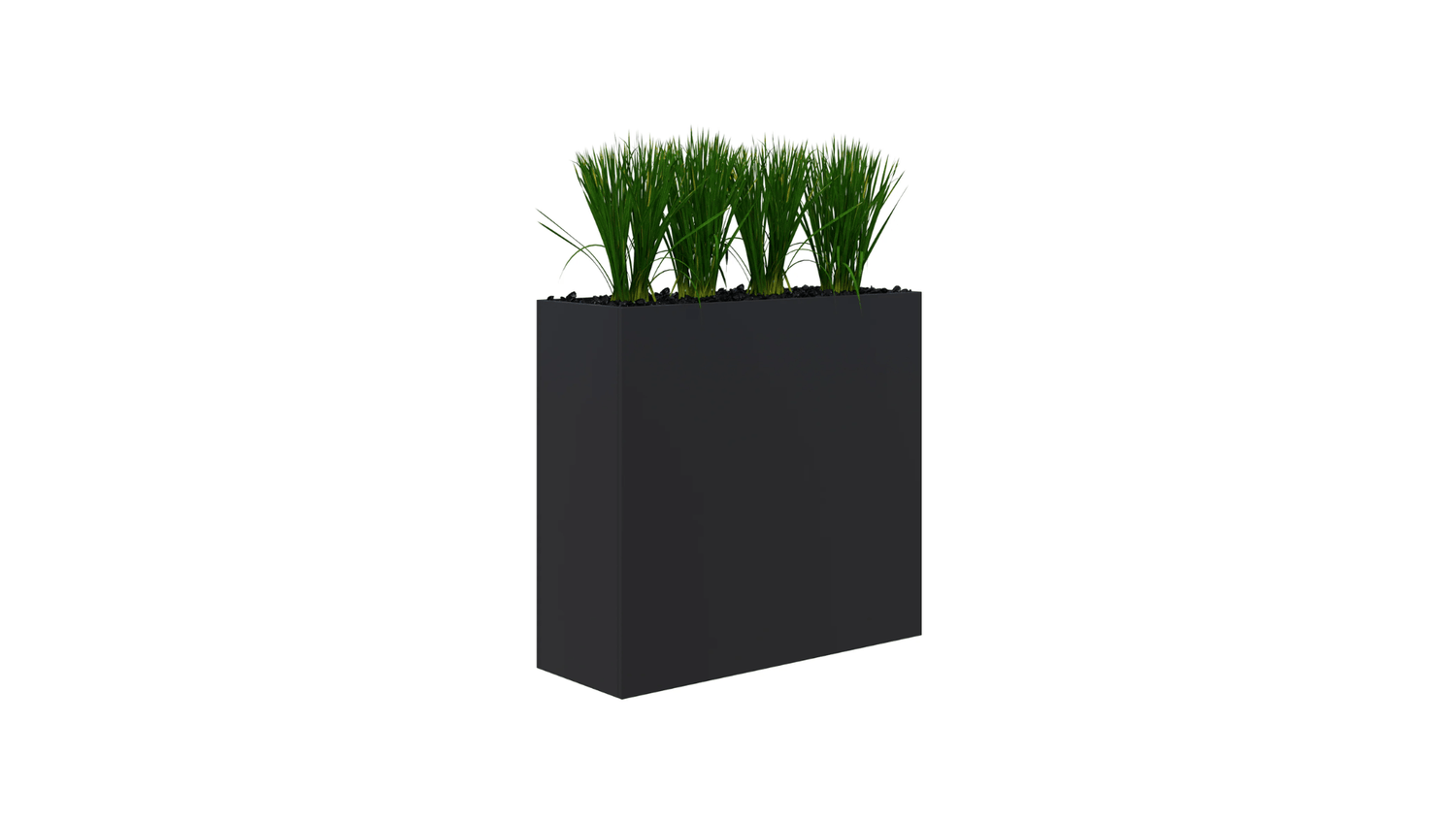 rapid plant liner 1200H x 1200L / Black / Option 2 Rapid Planter