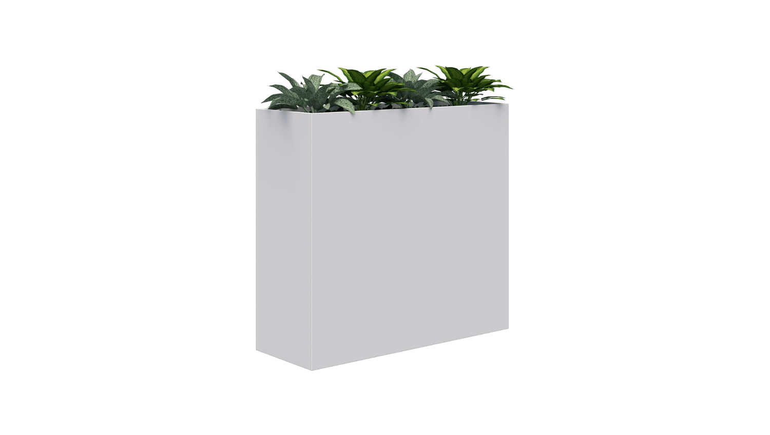 rapid plant liner 1200H x 1200L / White / Option 1 Rapid Planter