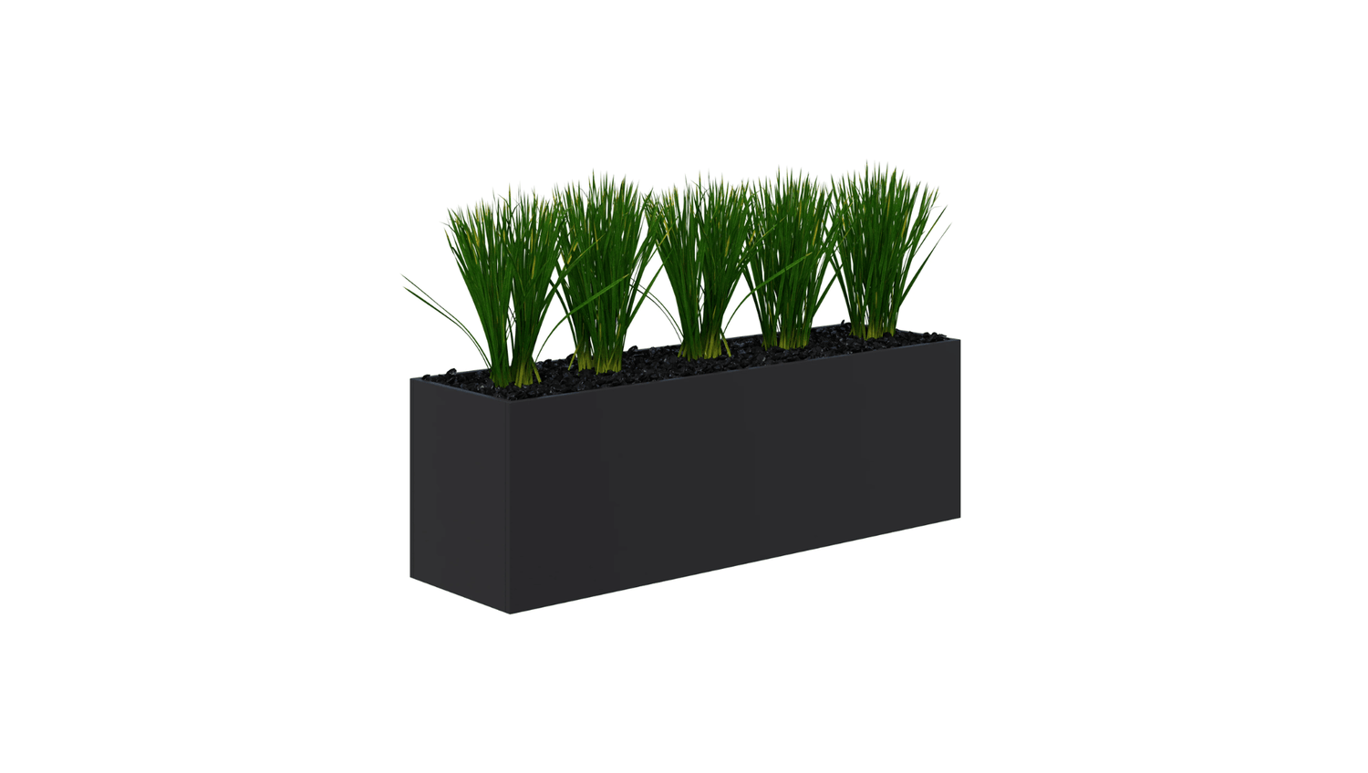 rapid plant liner 600H x 1600L / Black / Option 2 Rapid Planter