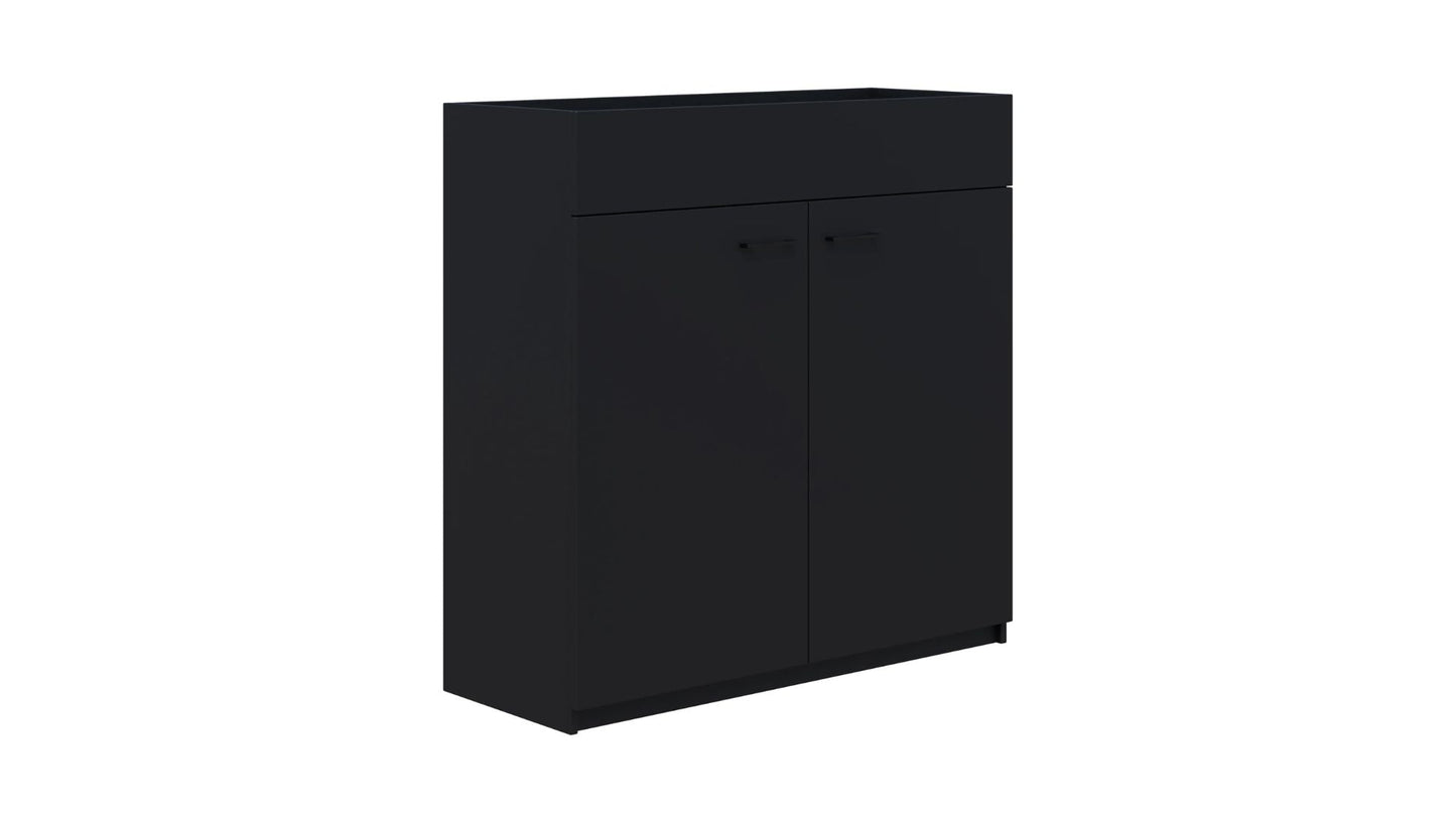 rapid planter cabinet Black / 1200 x 1200 / Non Locking Rapid Planter Cabinet