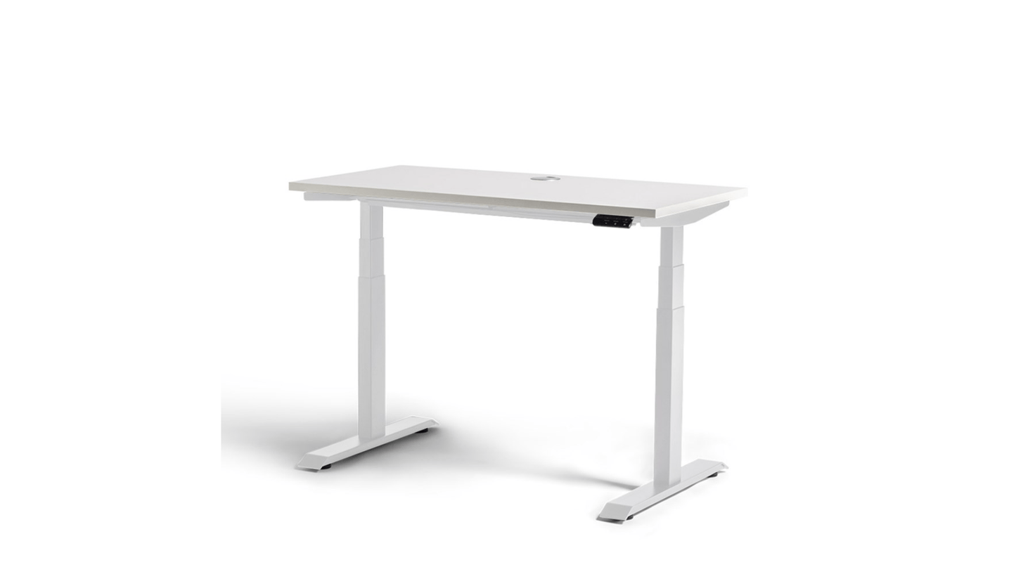 Rise Electric Straight Desk | McGreals