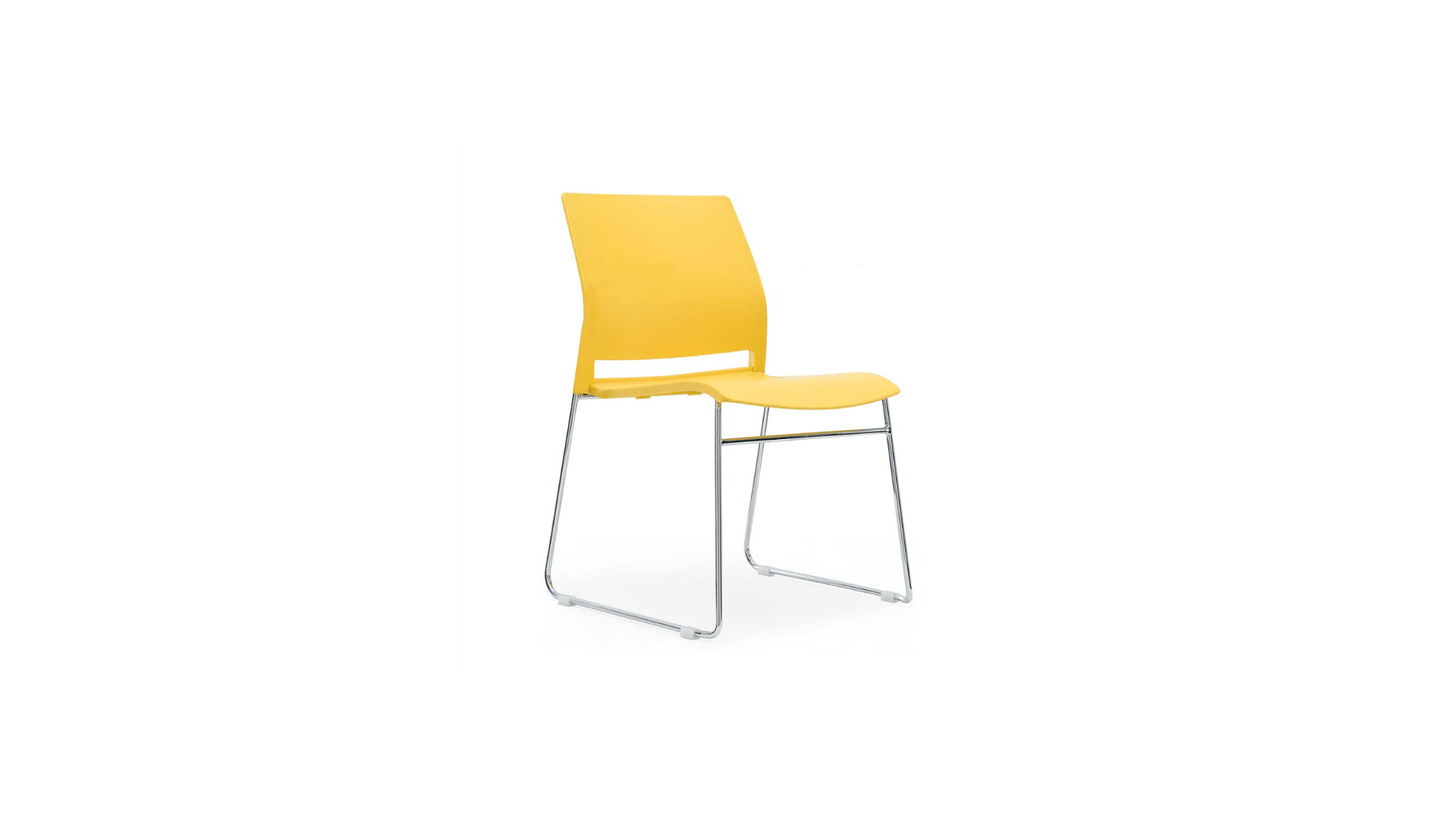 Seating Yellow Soho Sled Chair