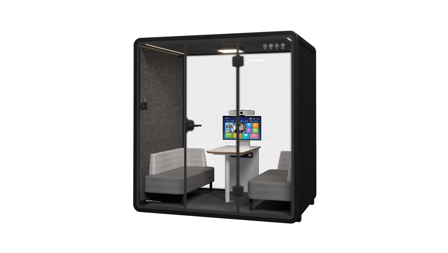 McGreals Office Furniture - Partitions & Pods - Soundbox Acoustic Booth