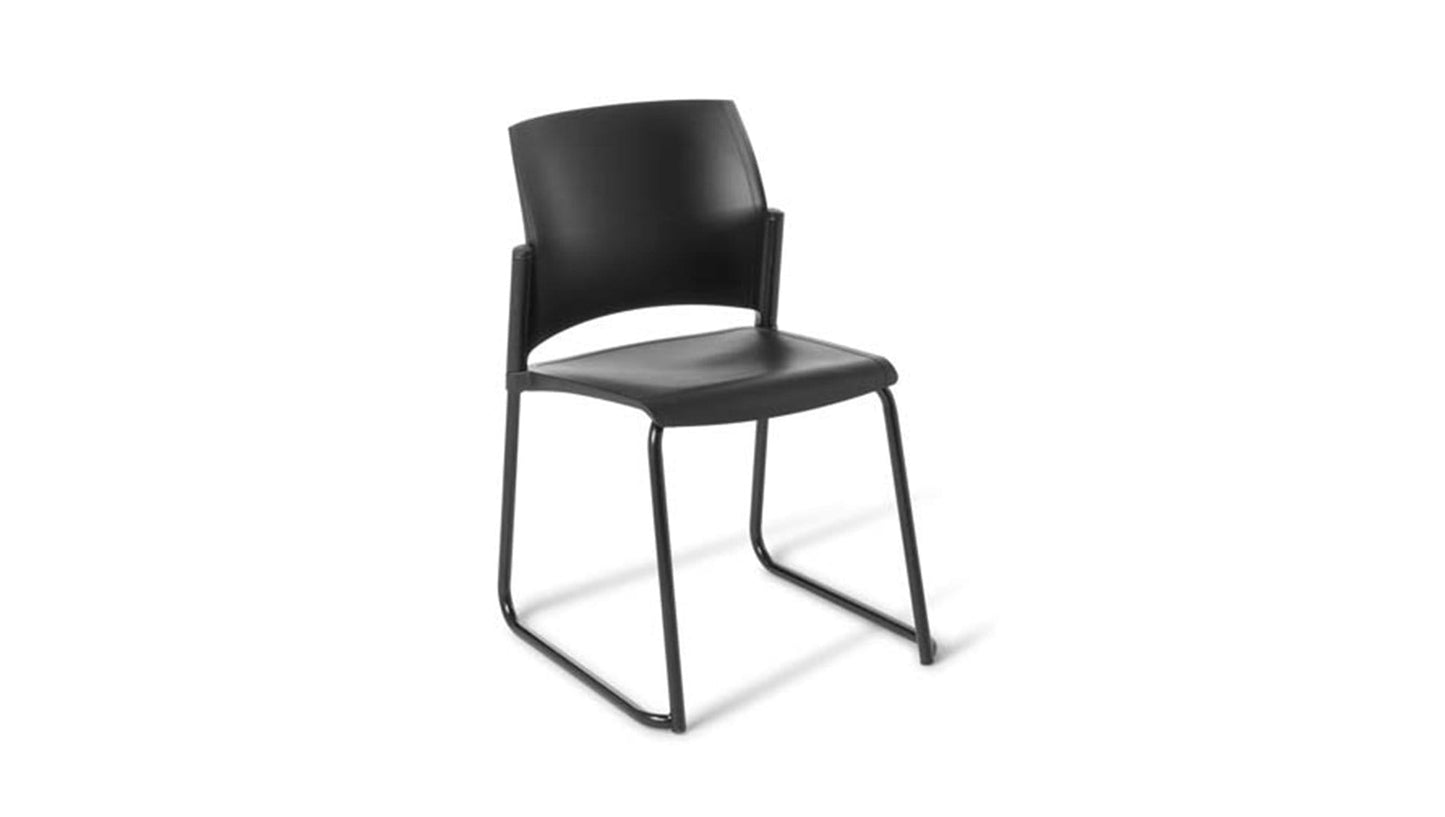 Seating Sled / Black Spring Chair