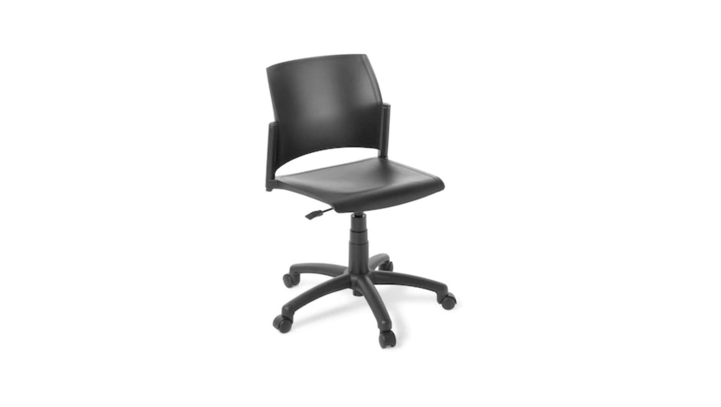 Seating Swivel / Black Spring Chair