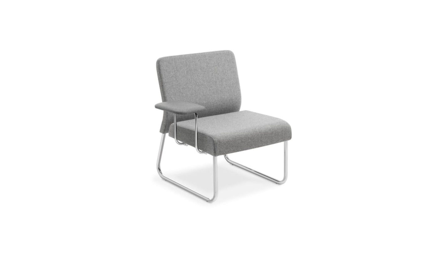 Soft Seating Straight with Armrest Station
