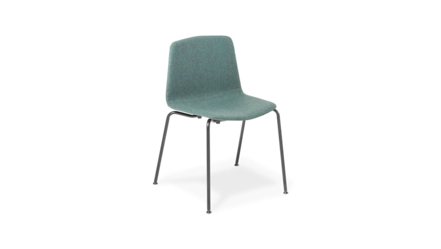 Seating 4 Leg / Black / Fully upholstered Stratos Chair