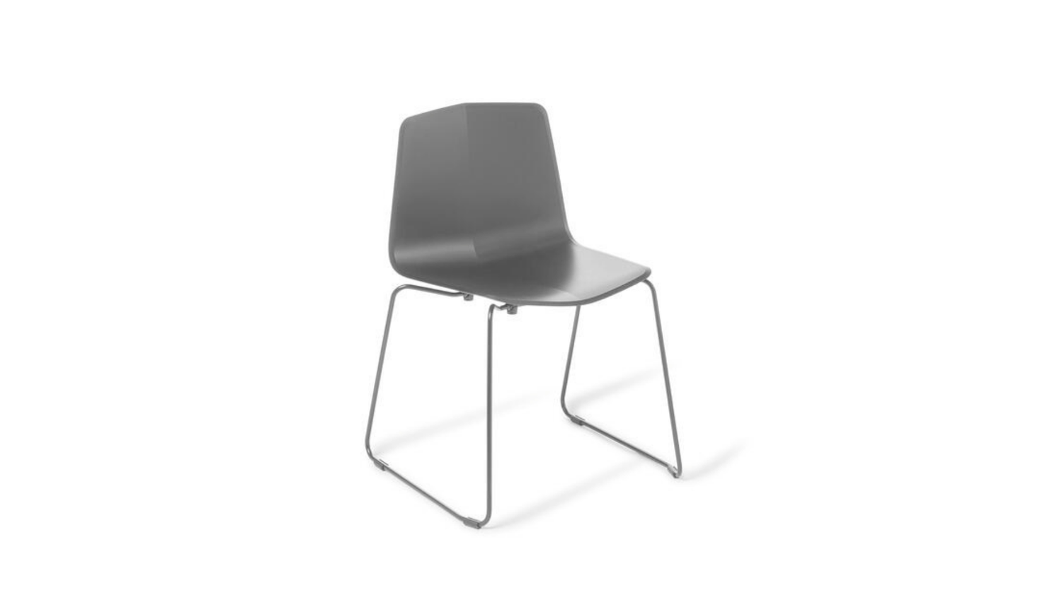 Seating Sled / Black / No upholstery Stratos Chair