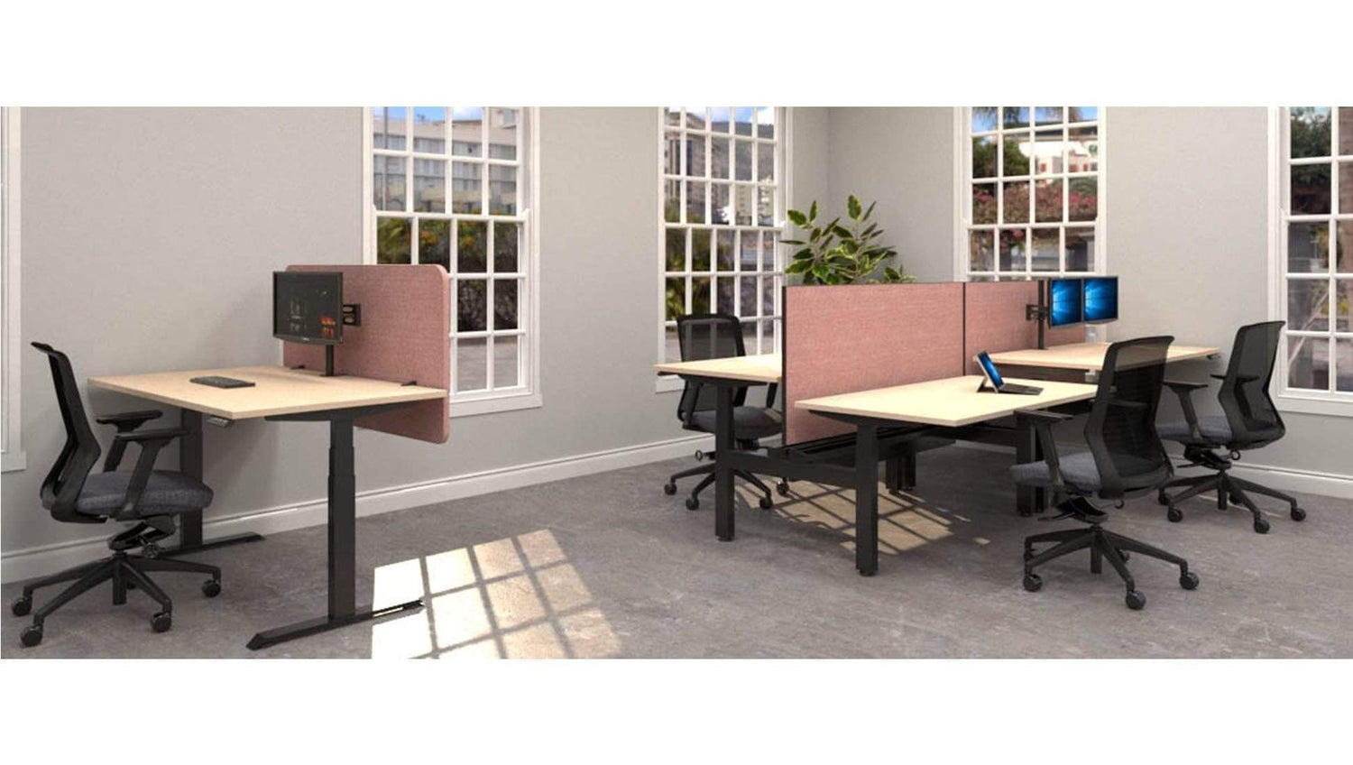 Desks Summit II Desk System