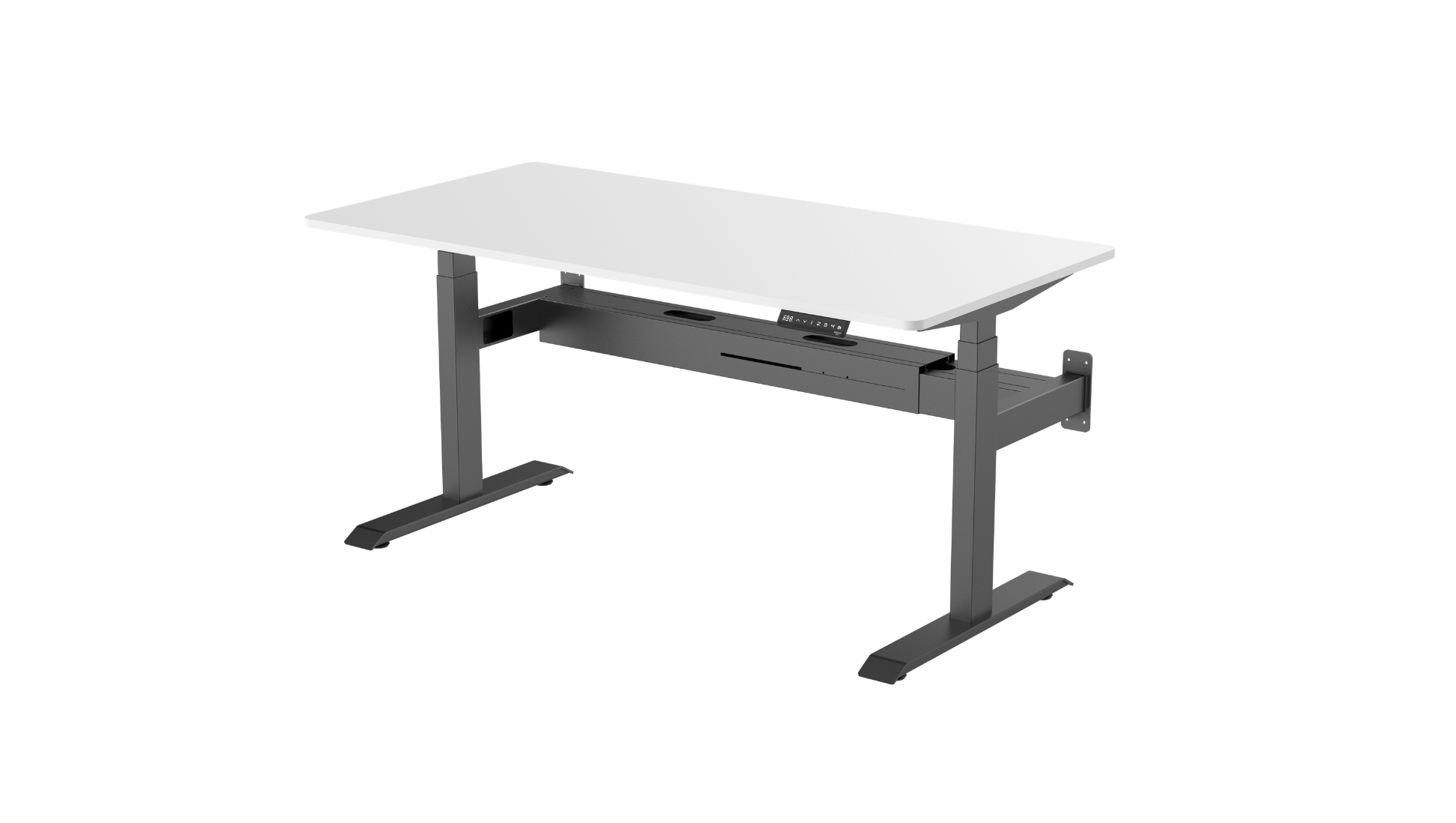 McGreals Office Furniture - Desks - Synergy Desk With Cable Tray ...