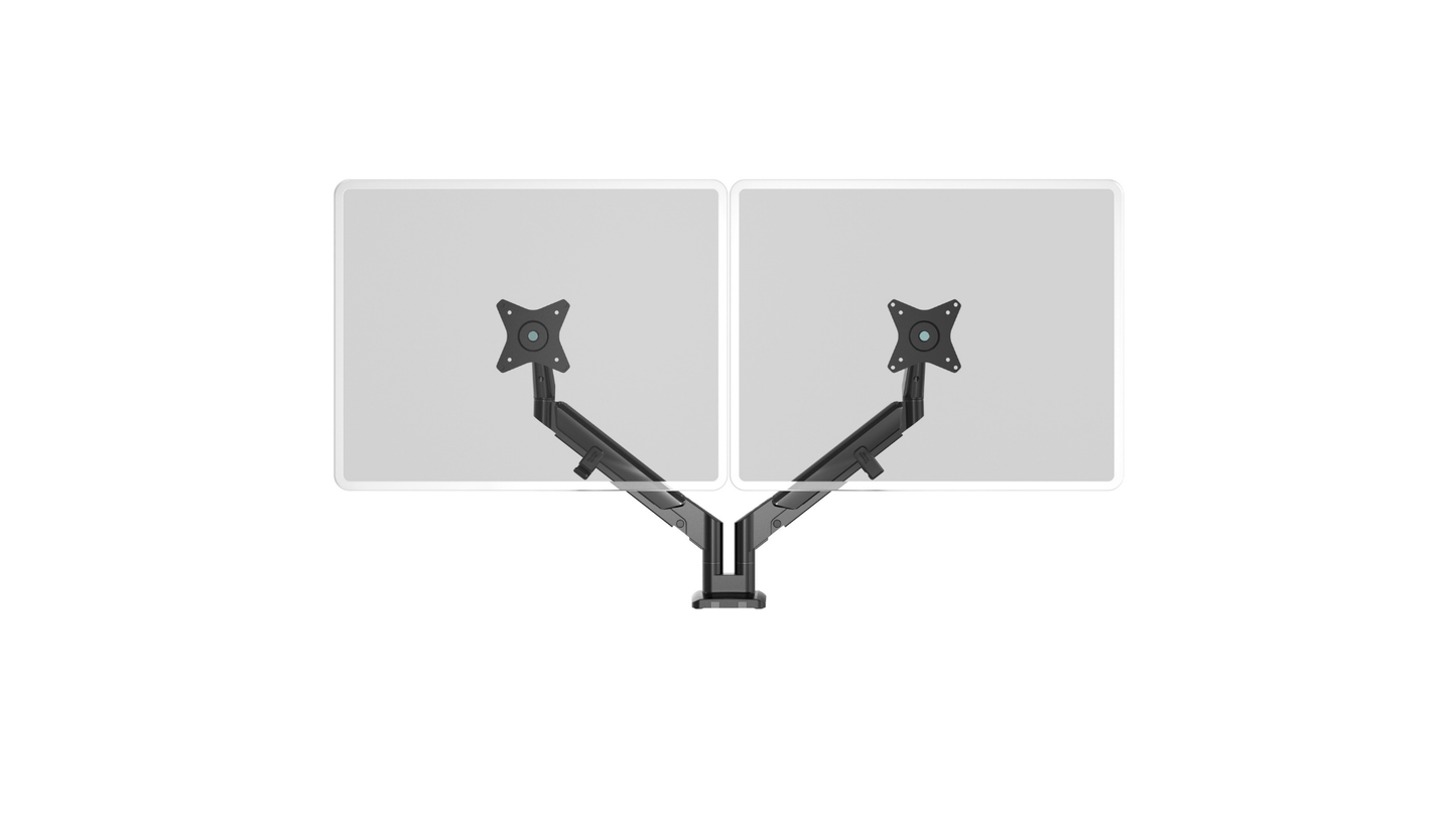 Accessories Dual Monitor Arm / Black Vader Monitor Arms