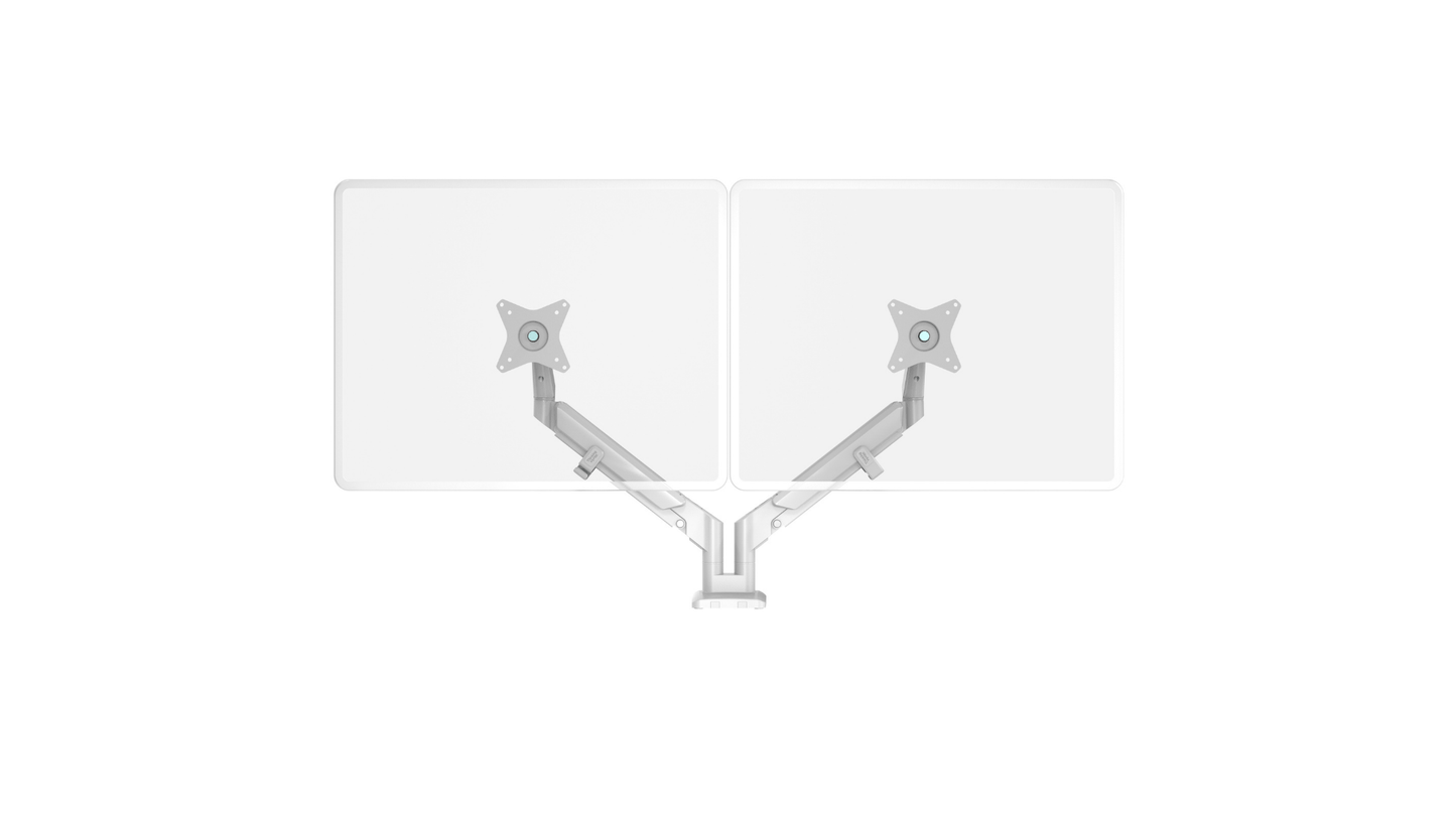 Accessories Dual Monitor Arm / White Vader Monitor Arms