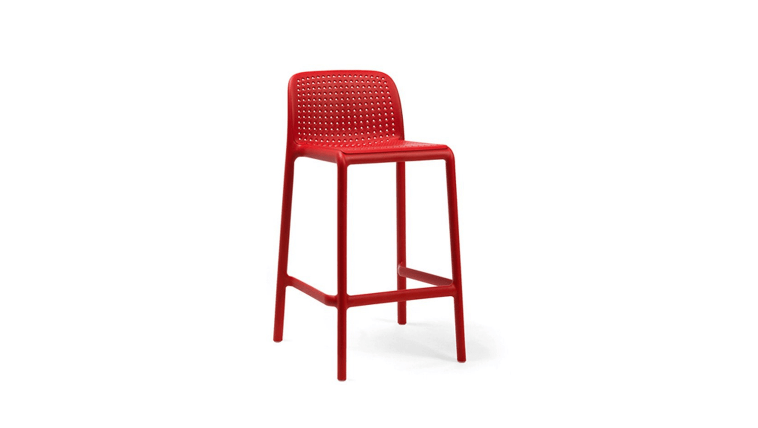 Seating 650mm / Red Lido Barstool